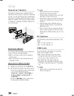 Preview for 36 page of Samsung HT-C5900 User Manual