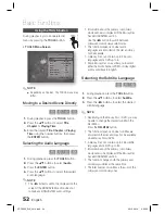 Preview for 52 page of Samsung HT-C9930 User Manual