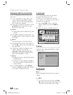 Preview for 64 page of Samsung HT-C9930 User Manual