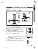 Preview for 21 page of Samsung HT-D5210C User Manual