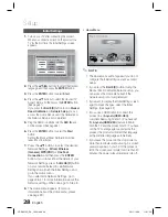 Preview for 28 page of Samsung HT-D5210C User Manual