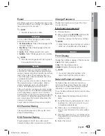 Preview for 43 page of Samsung HT-D5210C User Manual