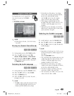 Preview for 49 page of Samsung HT-D5210C User Manual