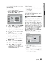 Preview for 39 page of Samsung HT-D5300 User Manual