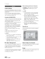 Preview for 42 page of Samsung HT-D5300 User Manual