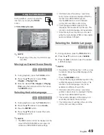 Preview for 49 page of Samsung HT-D5300 User Manual