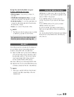 Preview for 69 page of Samsung HT-D5300 User Manual