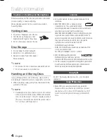 Preview for 4 page of Samsung HT-D720 User Manual