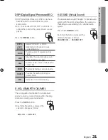 Preview for 31 page of Samsung HT-D720 User Manual