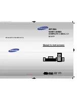 Samsung HT-DT79 Manual Del Instrucción preview