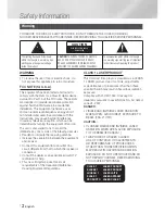 Preview for 2 page of Samsung HT-E6500W User Manual