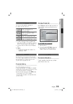 Preview for 31 page of Samsung HT-E655WK User Manual