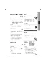 Preview for 37 page of Samsung HT-E655WK User Manual