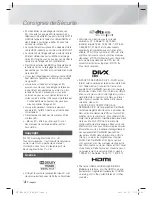 Preview for 4 page of Samsung HT-E8200 Manuel D'Utilisation