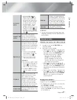 Preview for 47 page of Samsung HT-E8200 Manuel D'Utilisation