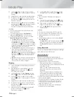 Preview for 36 page of Samsung HT-F5500W User Manual