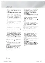 Preview for 26 page of Samsung HT-H5556RK User Manual