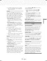 Preview for 21 page of Samsung HT-J7500W User Manual