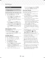 Preview for 22 page of Samsung HT-J7500W User Manual