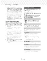 Preview for 40 page of Samsung HT-J7500W User Manual