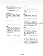 Preview for 45 page of Samsung HT-J7500W User Manual