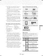 Preview for 53 page of Samsung HT-J7500W User Manual