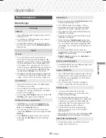 Preview for 182 page of Samsung HT-J7500W User Manual