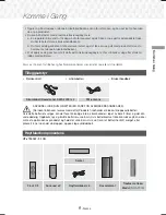 Preview for 266 page of Samsung HT-J7500W User Manual