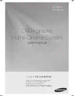 Samsung HT-KX715 User Manual preview