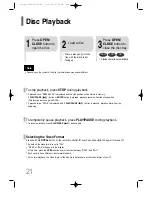 Preview for 22 page of Samsung HT-TP33 Instruction Manual