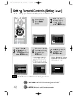 Preview for 44 page of Samsung HT-TP33 Instruction Manual