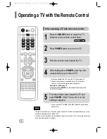 Preview for 66 page of Samsung HT-TP33 Instruction Manual