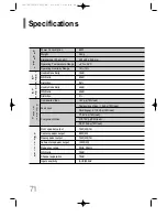 Preview for 72 page of Samsung HT-TP33 Instruction Manual