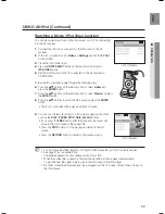 Preview for 59 page of Samsung HW-C900-XAA User Manual