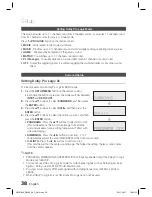 Preview for 38 page of Samsung HW-D600 User Manual