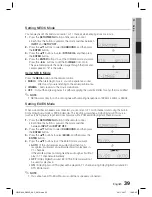 Preview for 39 page of Samsung HW-D600 User Manual