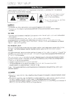 Preview for 2 page of Samsung HW-D700 User Manual