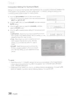 Preview for 38 page of Samsung HW-D700 User Manual