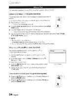 Preview for 54 page of Samsung HW-D700 User Manual