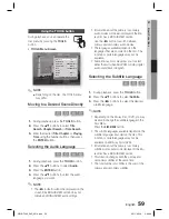 Preview for 59 page of Samsung HW-D7000 User Manual