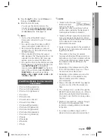 Preview for 69 page of Samsung HW-D7000 User Manual