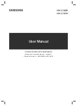 Preview for 1 page of Samsung HW-J7501R User Manual