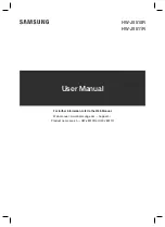 Samsung HW-J8510R User Manual preview