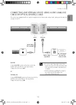 Preview for 13 page of Samsung HW-JM35 User Manual