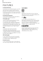 Preview for 2 page of Samsung HW-KM45 User Manual