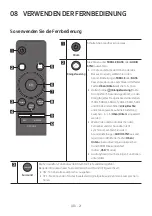 Preview for 62 page of Samsung HW-M450 Full Manual