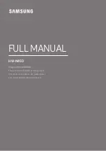 Samsung HW-N450 Full Manual preview