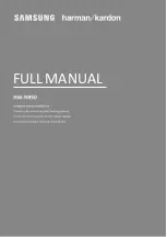 Samsung HW-N950 Full Manual preview