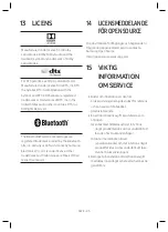 Preview for 119 page of Samsung HW-S46T User Manual