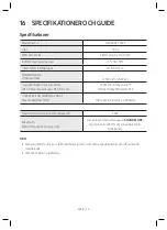 Preview for 120 page of Samsung HW-S46T User Manual